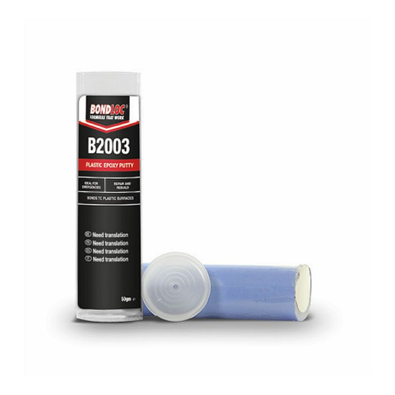 Bondloc Epoxy Putty - Plastic 50gm